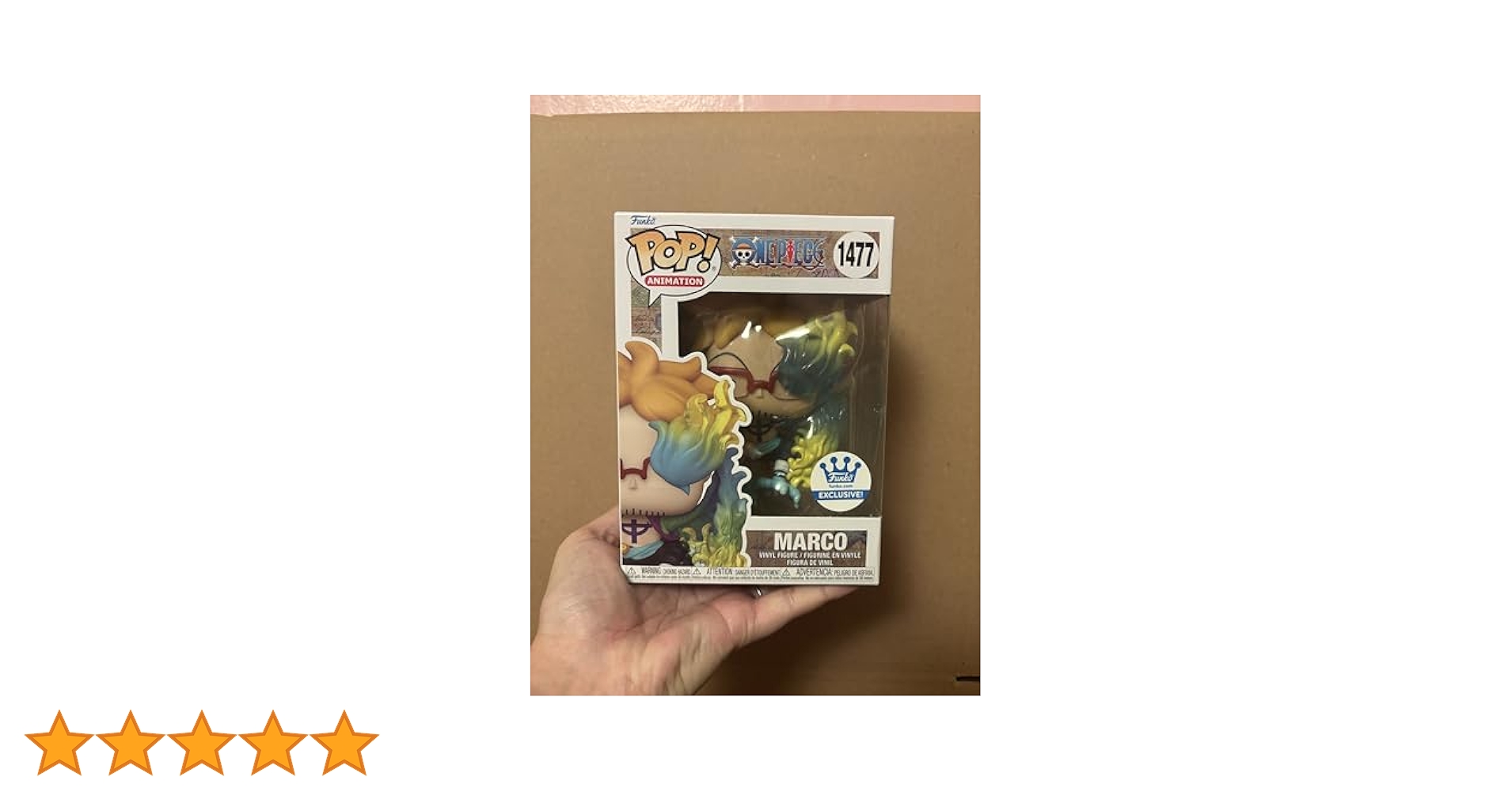 ONE PIECE - レアFUNKO POP! ワンピース　マルコ　限定 Amazon.co.jp: Funko POP!アニメーション: ワンピース - マルコ